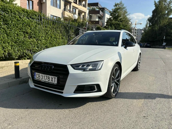 Audi A4 Avant Quattro 2.0 TDI S-LINE 3 БЯЛ МАТ - Car24.bg Audi A4 Avant Quattro 2.0 TDI S-LINE 3 БЯЛ МАТ