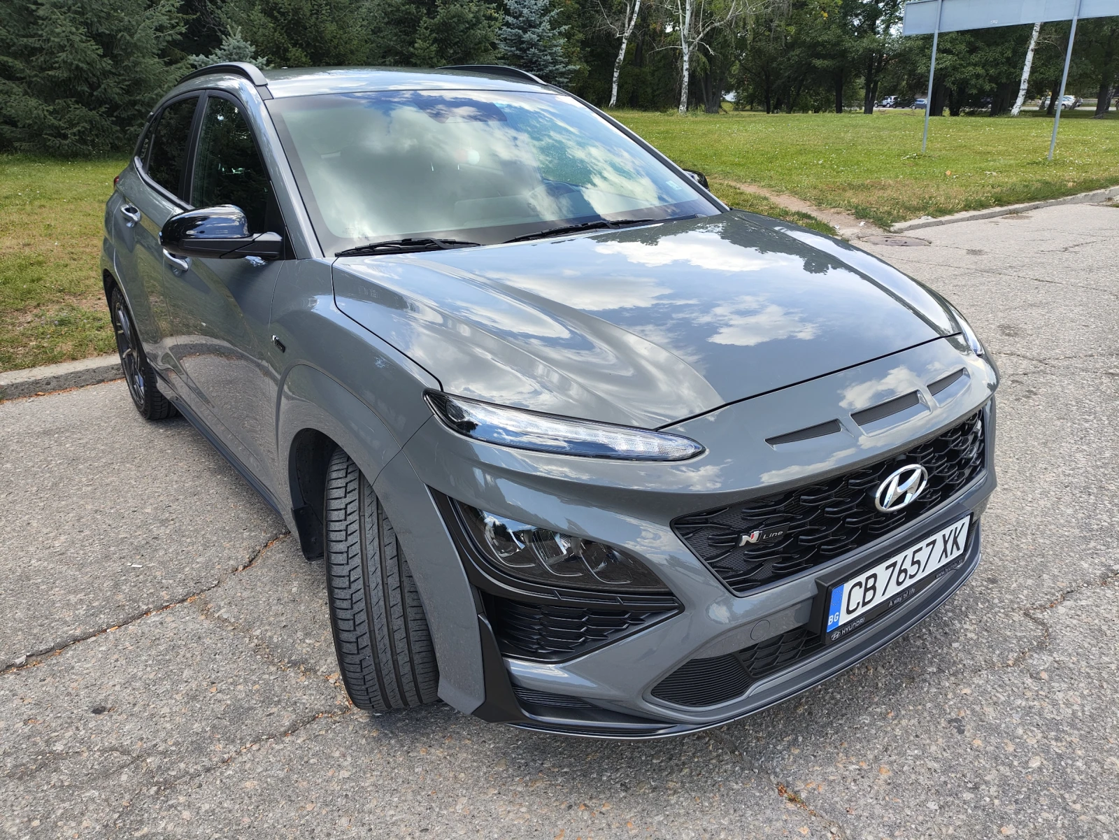 Hyundai Kona N-Line. Като нова! Бонуси в цената - 21000 € / 41072.43 лв. - 88852218 1 | Car24.bg Hyundai Kona N-Line. Като нова! Бонуси в цената - 21000 € / 41072.43 лв. - 88852218 1