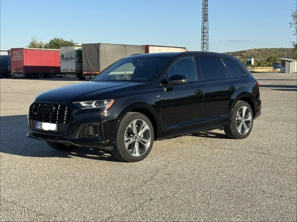 Audi Q7 55 TFSI S-Line Black Optic - Car24.bg Audi Q7 55 TFSI S-Line Black Optic